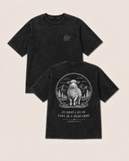 The 99 Tee – Acid Wash Negra