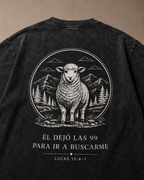 The 99 Tee – Acid Wash Negra