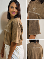 Saved by His Grace Tee – Acid Wash Café