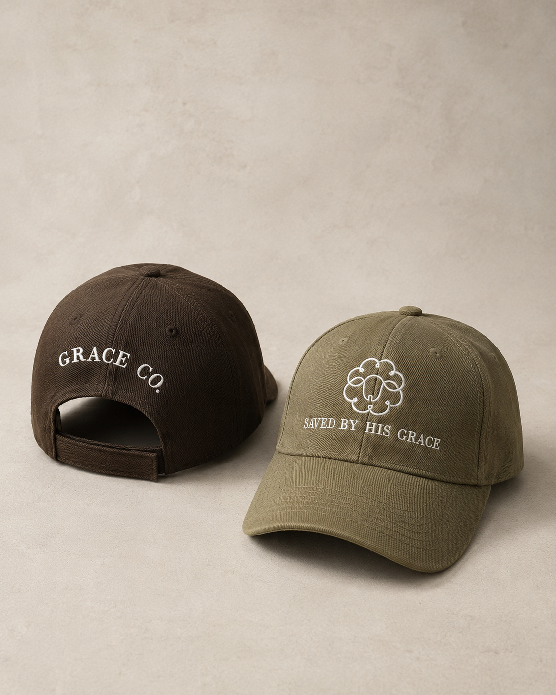 Saved by His Grace Cap
